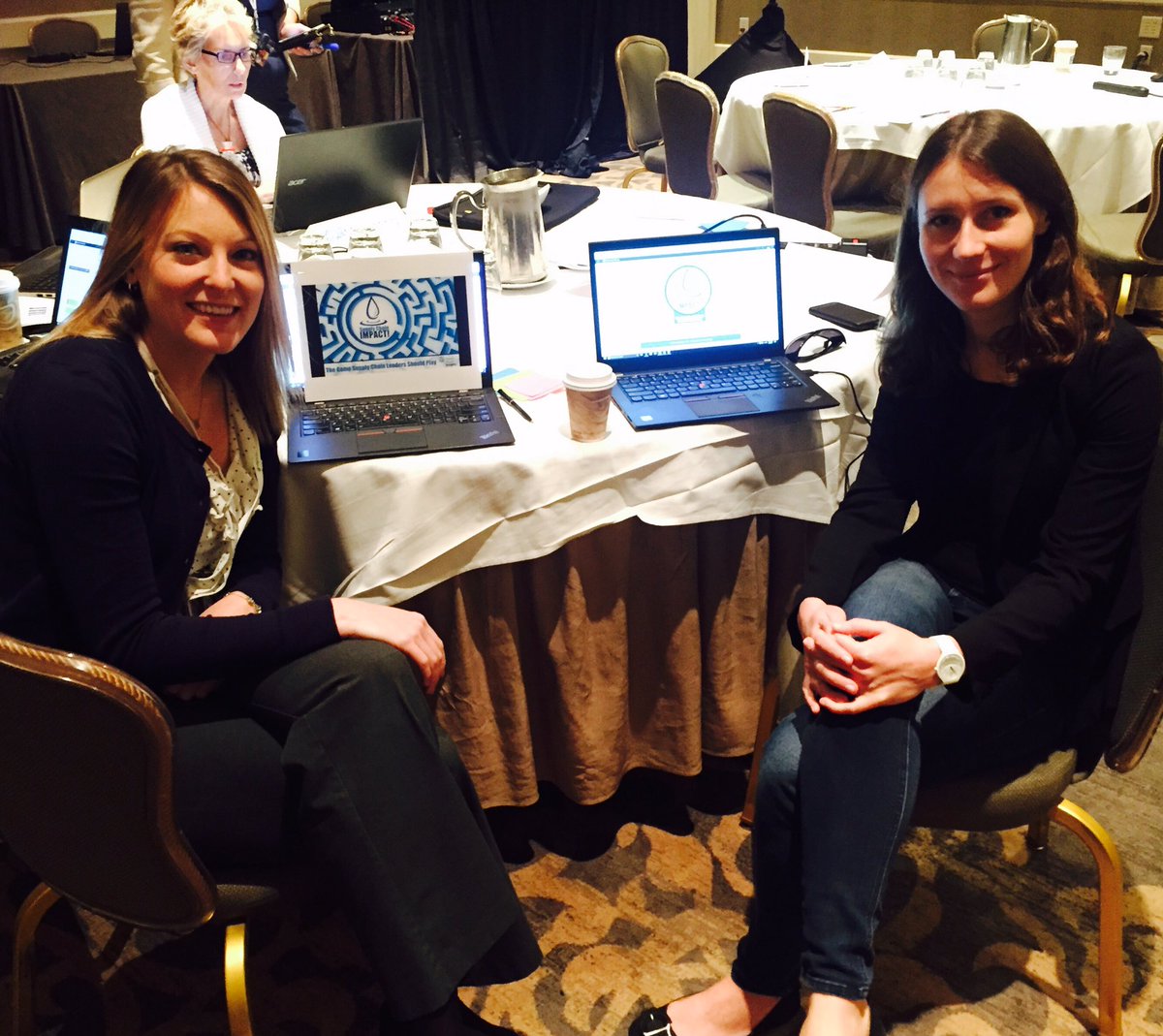 Team 8 playing Supply Chain IMPACT! making big time production &amp; procurement decisions to try to improve market cap <a href="/LLamaNews/">Coupa Supply Chain, powered by LLamasoft</a> #Imagine2030