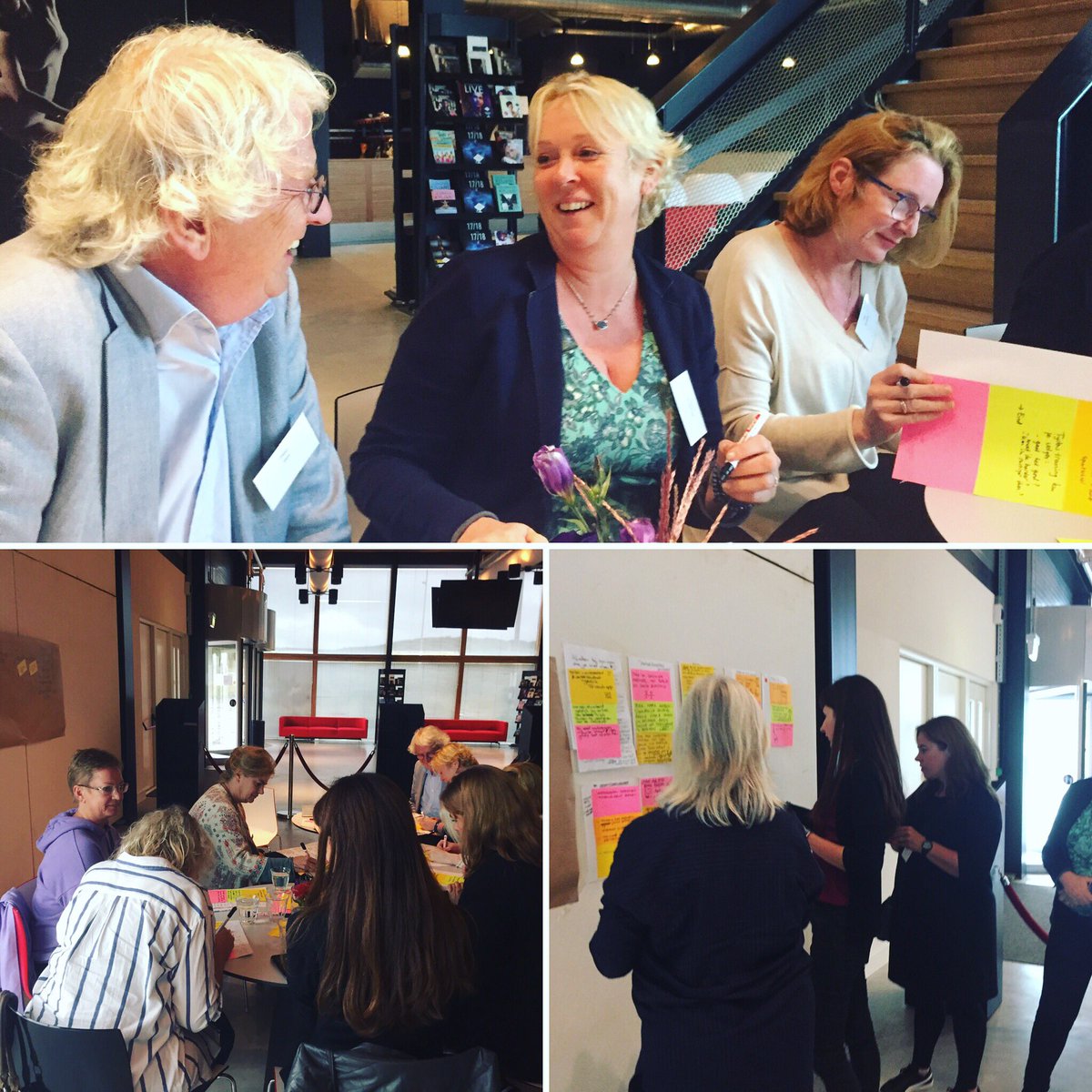 annabotsvine's tweet photo. Workshop gv sprint in volle gang bij Zuiderstrandtheater. Onwijs leuke teams en onverwachte resultaten #gvsprint #incompany #workshop https://t.co/zTcjBGgeOQ