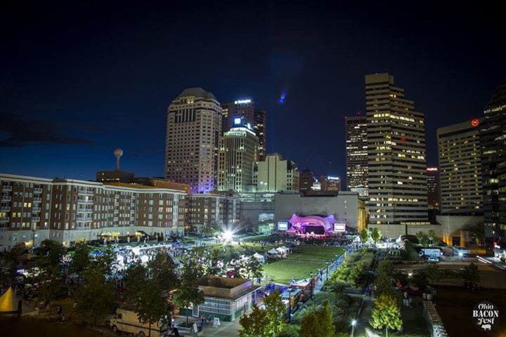 ohiobaconfest's tweet photo. The 3rd Annual #OhioBaconFest is today!

When: 5-10:30 PM
Where: Columbus Commons

Tickets at https://t.co/LTZzMiI9XO or doors 🙌🏻 https://t.co/Co0NuNTnxo