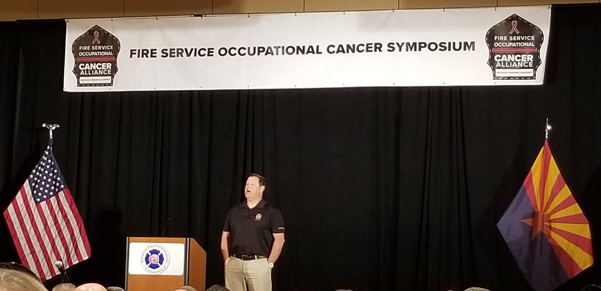 PFDTonySneidar's tweet photo. Powerfull presentation about Firefighter Cancer Support Network @FCSNnational by Chief Brian Frieders #EducatePreventSupport https://t.co/ZtqM80MPIY
