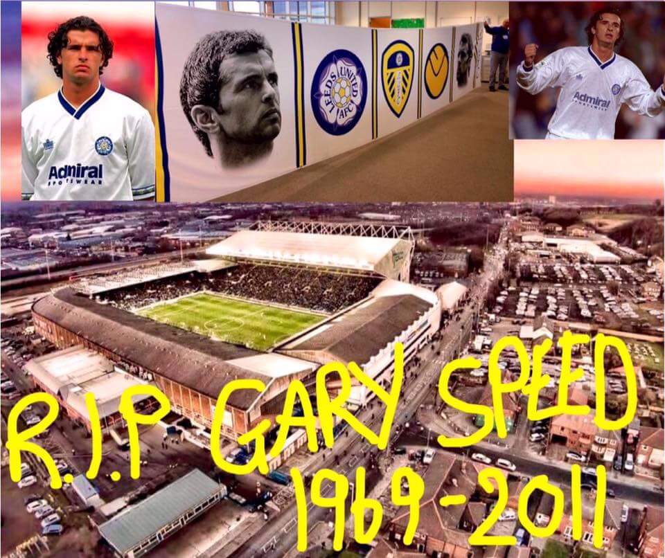  Happy Birthday Gary Speed, long may you shine over Elland Road now you are Leeds United\s shining star 