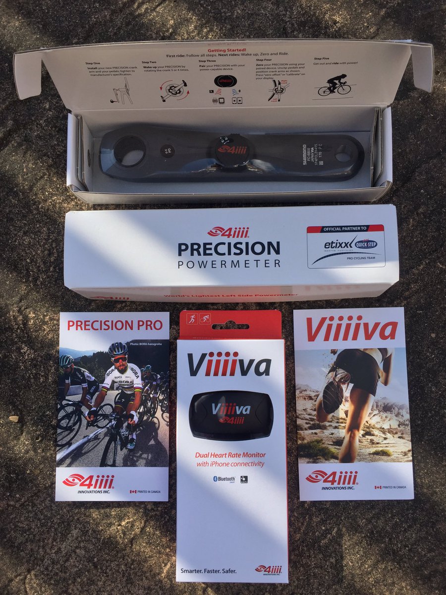 LeedsTriCentre's tweet photo. Thank you @4iiiiUK @4iiiicom... looking forward to putting the PRECISION power meters and Viiiiva HRMs to the test #PoweredBy4iiii https://t.co/AeozdzbvNJ