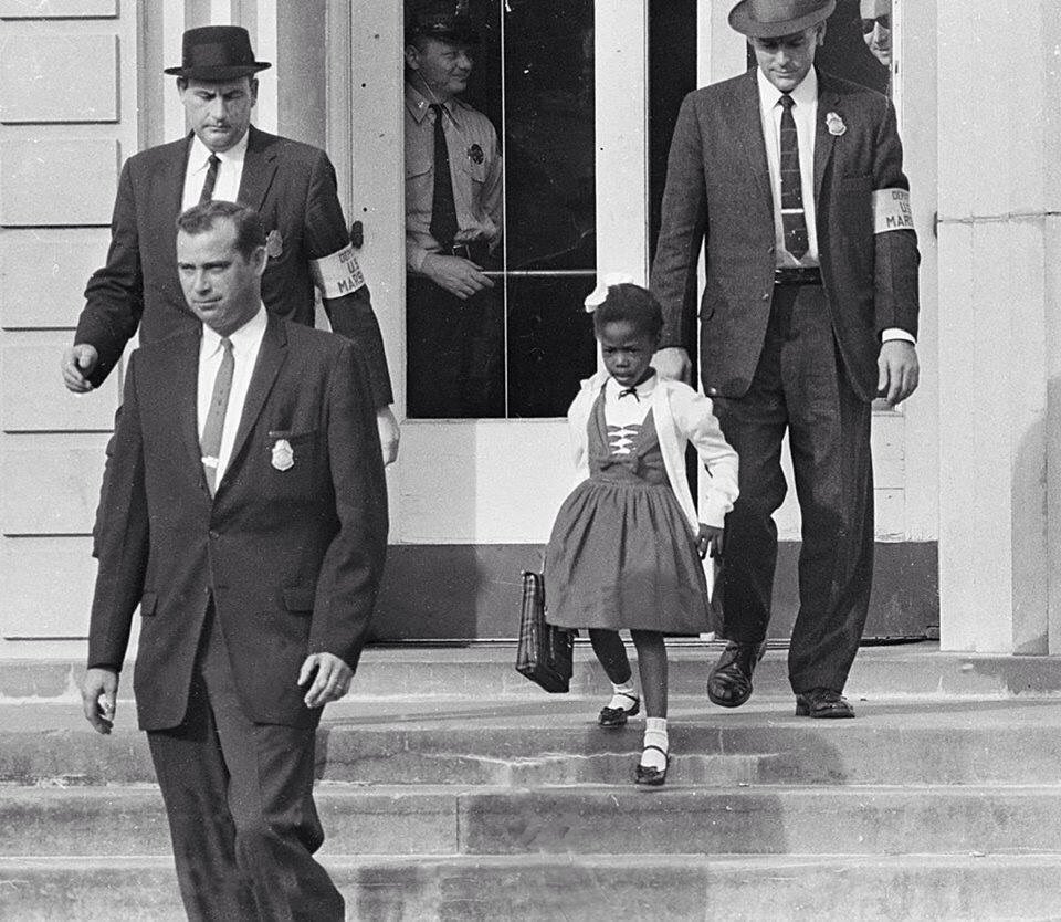 Happy birthday Ruby Bridges. Thank YOU for your courage in the face of violent racism, bigotry and discrimination. 