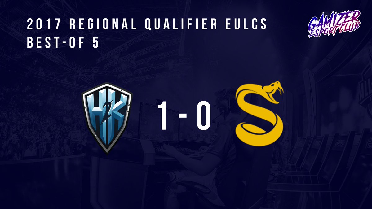 GamizerEsport's tweet photo. [#EURegionalQualifier]

Première game en faveur des joueurs @H2KGG ! https://t.co/9PLEqT0ZQG