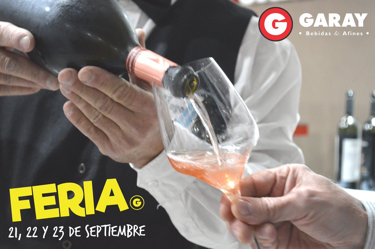 📢🖋️ Agenda el 21, 22 y 23 de septiembre!!! 👀 ¡¡Vení a la Feria de Garay a hacer tu compra para la fiestas de fin de año!! 🤩🍾✨