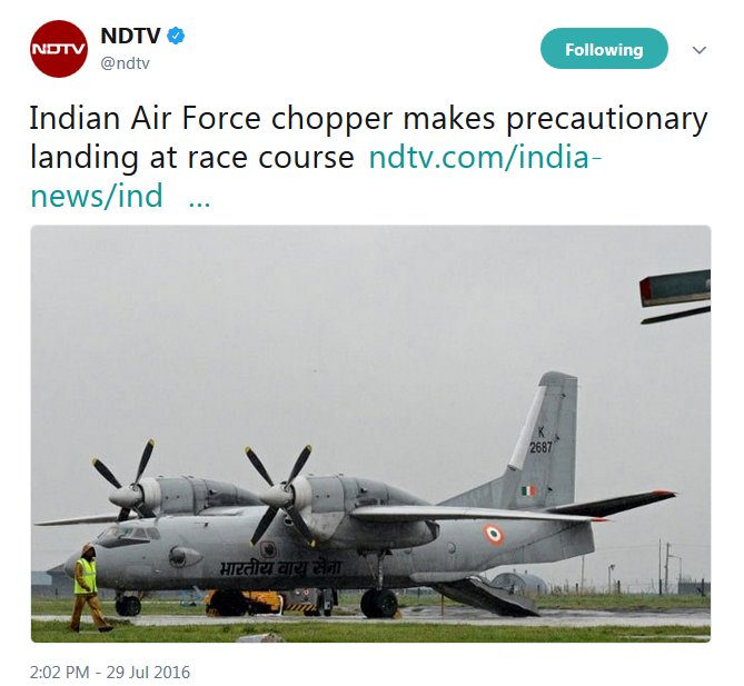 17THIS I can believe to be a genuine editorial gaffe .. atleast it says 'Indian Air Force' on the ALLEGED chopper!