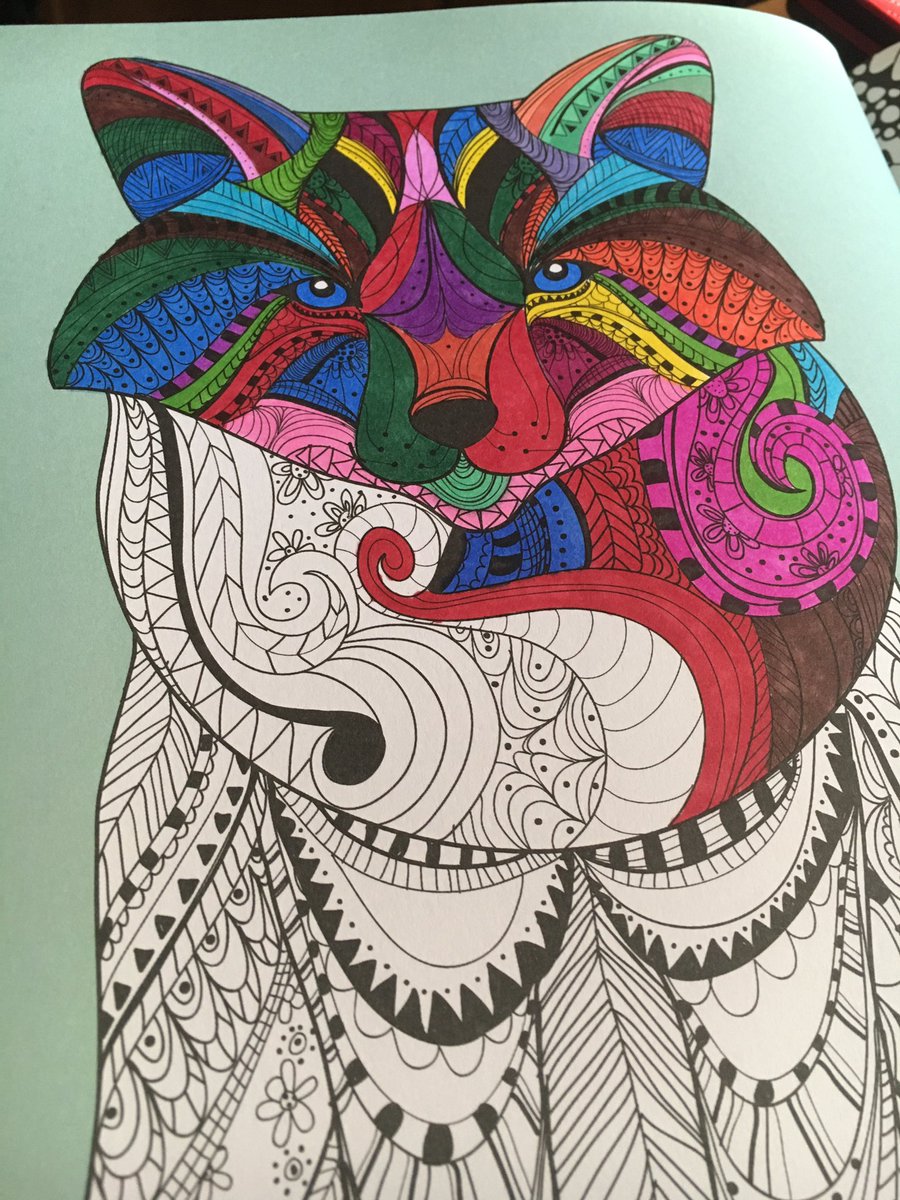 TracyXenigma's tweet image. Colour Therapy 🖍🖍 #colouring #Arttherapy #adultcolouring #creative #colouringbook #colourtherapy