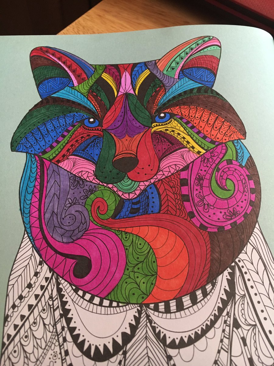 TracyXenigma's tweet image. Colour Therapy 🖍🖍 #colouring #Arttherapy #adultcolouring #creative #colouringbook #colourtherapy