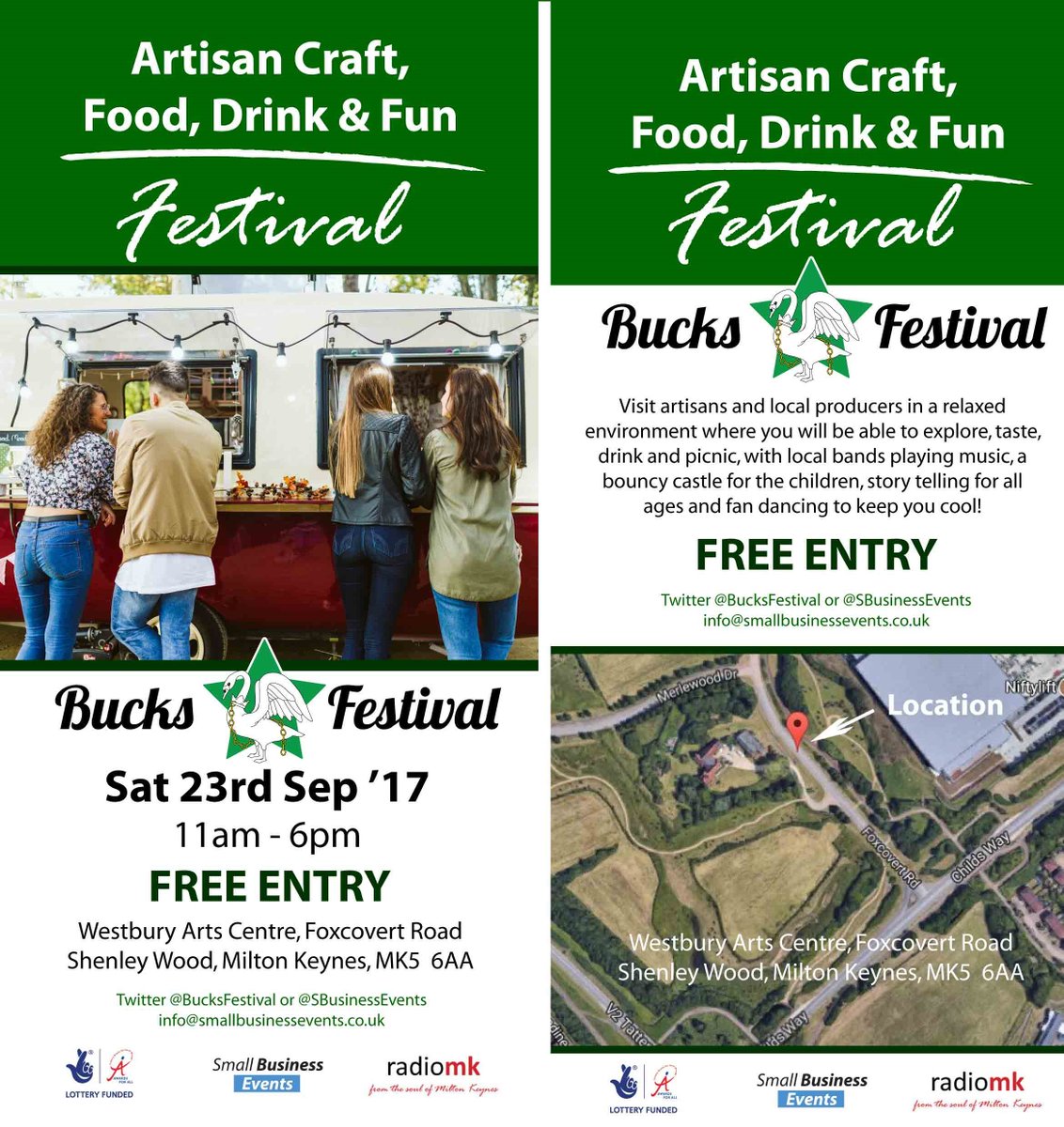 Sooo many super talented craftspeople booked for Bucks Fest 23Sep - everyone from bakers, makers to cocktail shakers! 
FREE family event.