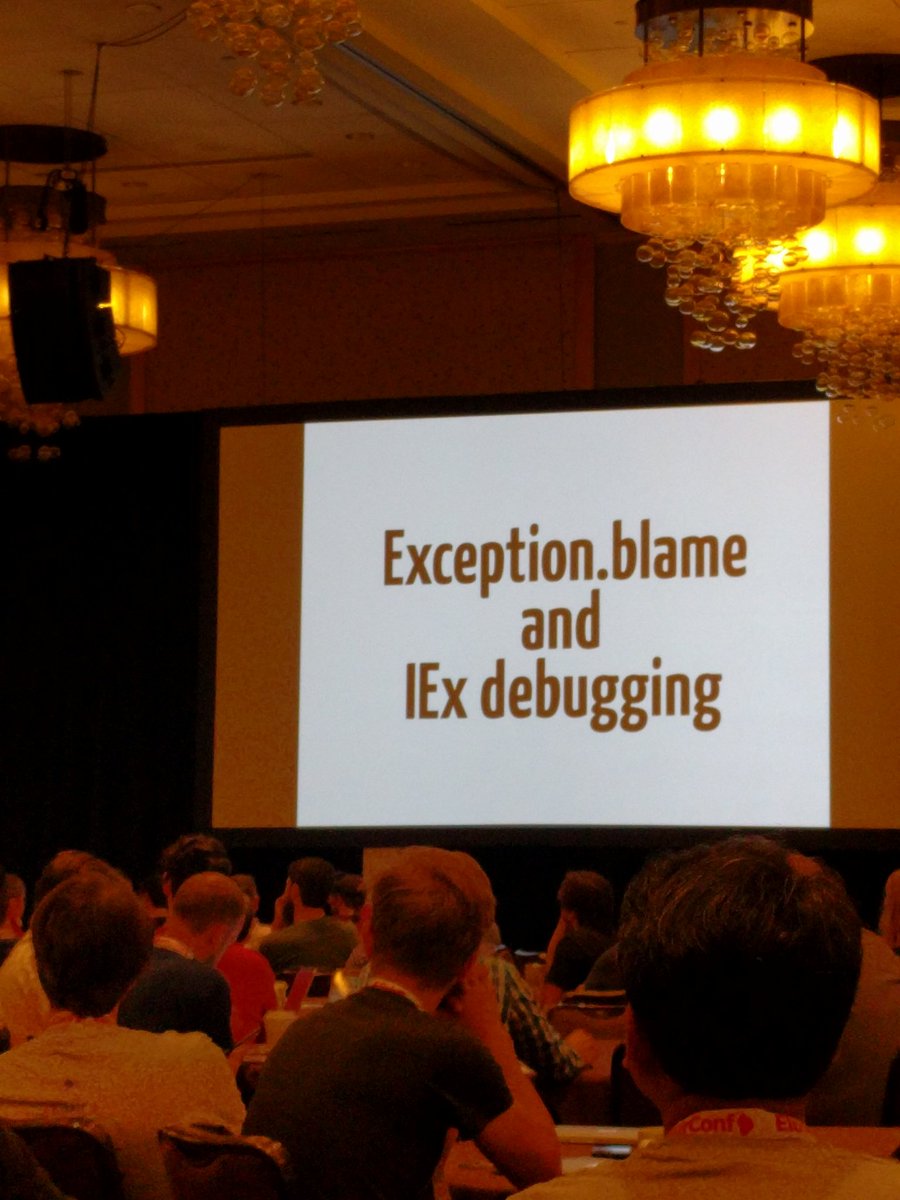 juanazam's tweet image. Super excited to know more about new elixir&apos;s awesomeness! #ElixirConf2017