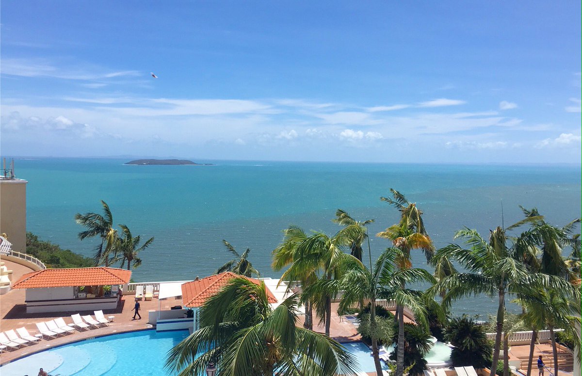 ElConResort's tweet photo. Thank you to everyone who checked in on us. Our team members are all safe. This is today's view from the MI terrace. https://t.co/Rz5YNZp3v5