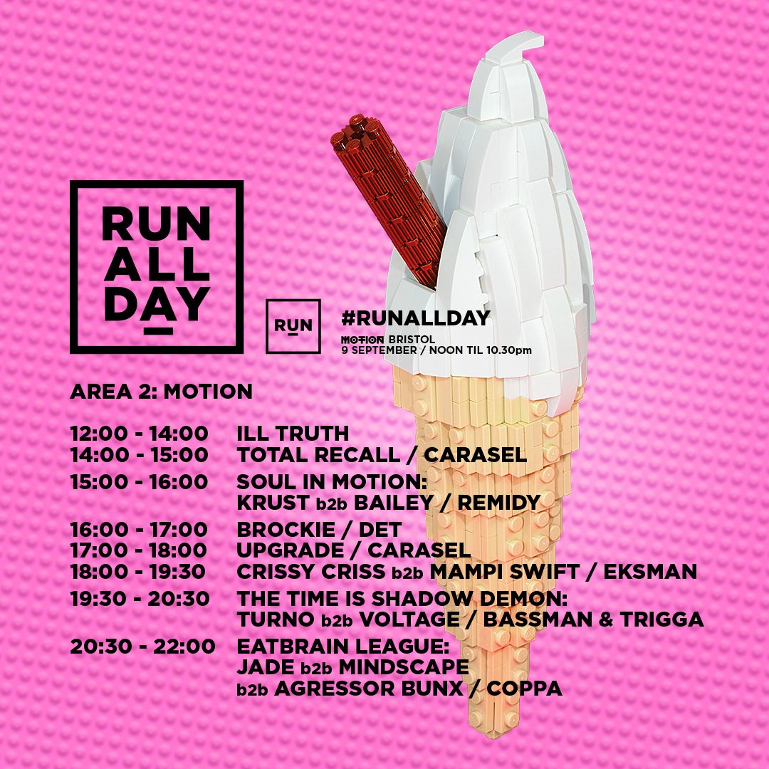 rundnbuk's tweet image. One more sleep #RUNALLDAY @MotionBristol … Get there early 🏃🏃‍♀️