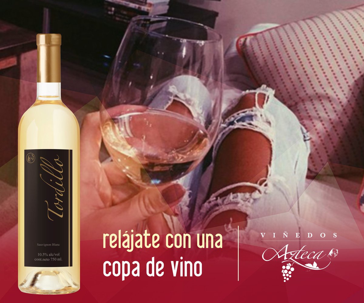 ¡ Disfruta tu viernes ! 
#NuestraVendimia sábado 16 de septiembre.