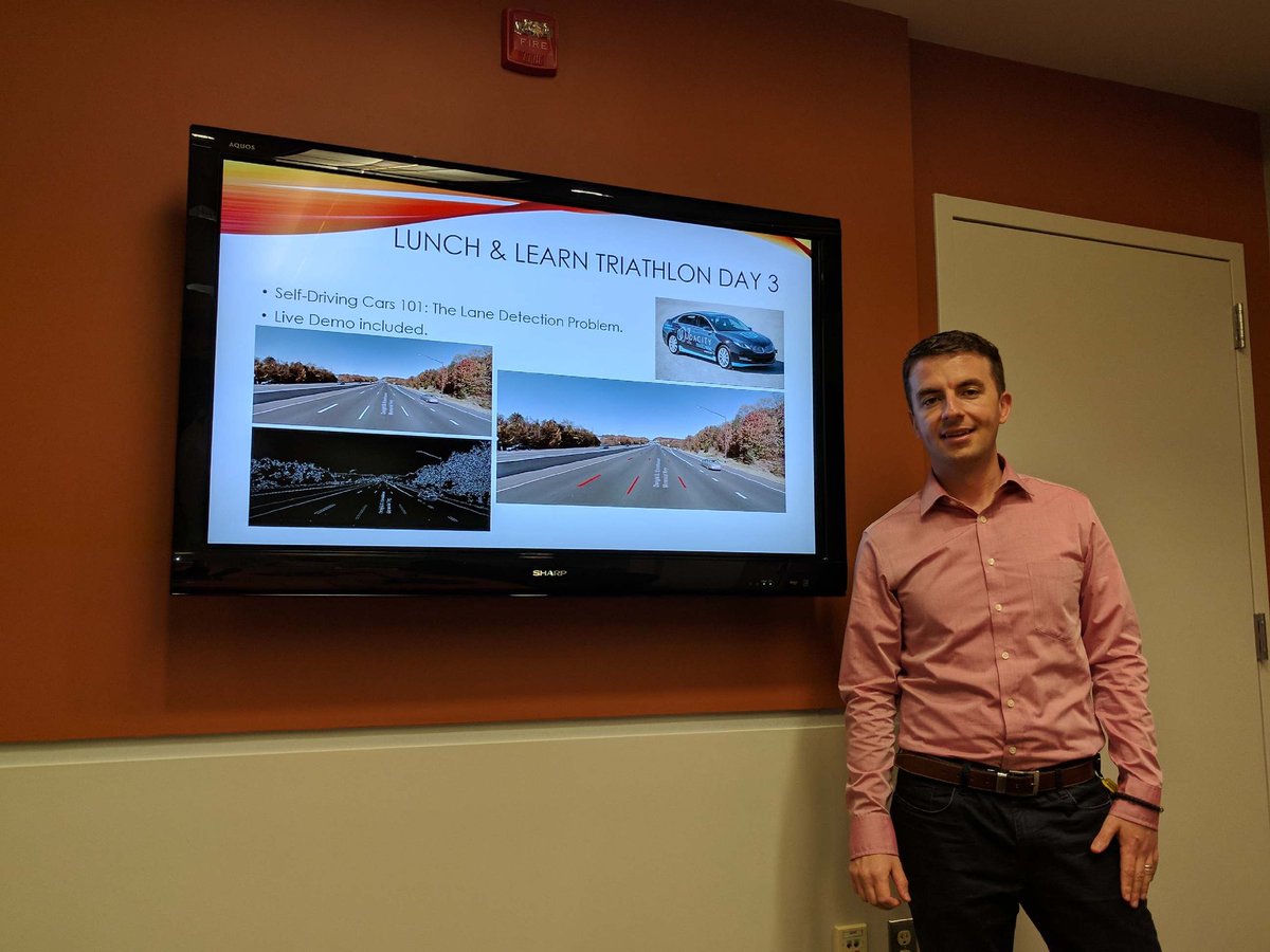 george_zoto's tweet image. "Lunch and Learn" Triathlon Day 3!
#selfdrivingcars #lanedetection #udacity #nanodegree #dataanalytics
#storiesbehinddata #visualization
