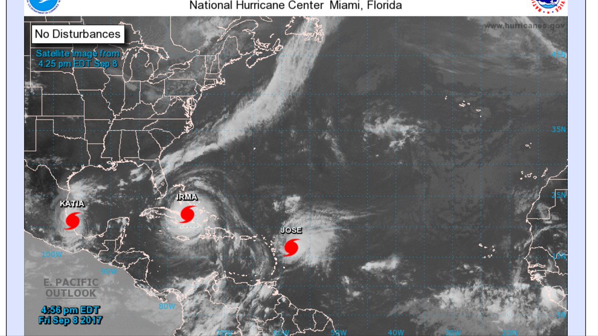 jpreiser93's tweet photo. The worlds ending #irma #florida #IrmaHurricane2017 #prepping #nhc https://t.co/WhXHf7BWHW