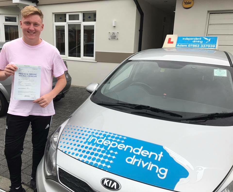IndependentDB's tweet photo. Congratulations Dylan for your #firsttimepass #drivingtest #drivinglesons #Bournemouth #Dorset #greatdriving https://t.co/CRrRUigaft