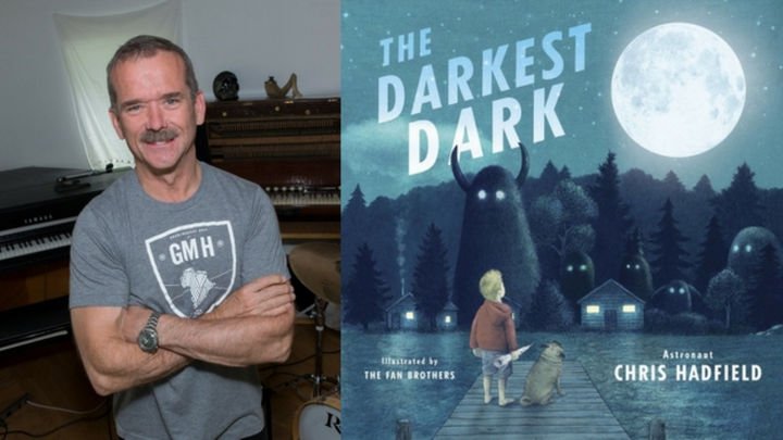 Cmdr_Hadfield's tweet photo. What a treat to be a finalist! The Darkest Dark is up for the Marilyn Baillie Picture Book Award. 
https://t.co/UtFYaockxa https://t.co/hf1XaGdiNK
