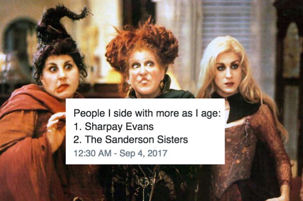 BuzzFeed's tweet photo. 21 "Hocus Pocus" tweets that will make you go "amuck, amuck, amuck" https://t.co/L6WB9fD4yS https://t.co/SO0JIFZi3W