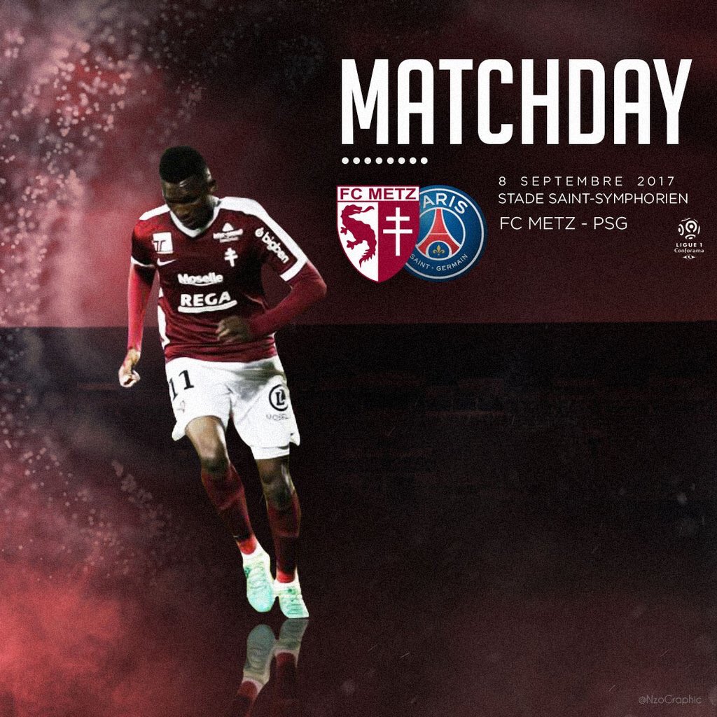#FCMPSG 💪🏾 Tout donner pour tenter d'accrocher un résultat positif. <a href="/FCMetz/">FC Metz ☨</a>