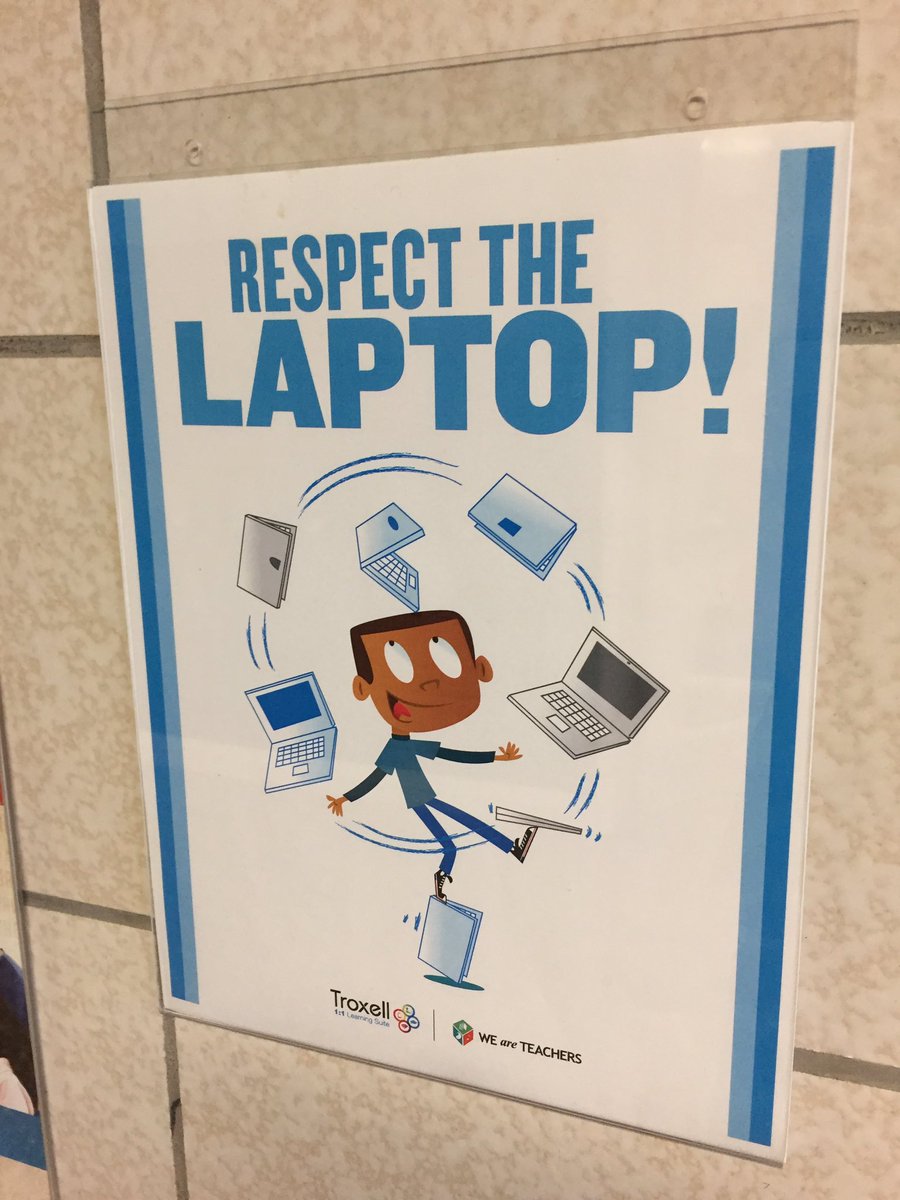 MikeMunski's tweet photo. You'll see these signs all over @GatesChiliMS! #DigitalCitizenship #GCPride #GCSpartanTech https://t.co/ELh1EMFQKJ
