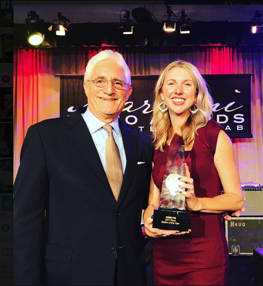 EmmisComm's tweet image. Congrats to @funkflex, @KSHE95, @1190amWLIB on their Marconi Awards during @NABShow! Honored to be recognized by our peers. #RadioShow2017