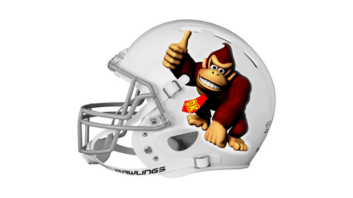 SBPurpleSnake's tweet photo. @NFLfantasy Fourth and Kong https://t.co/KrGYnOOWr7