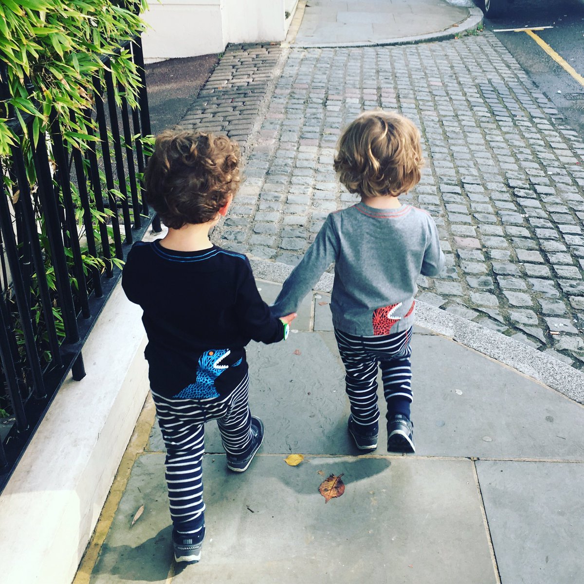 Redluco's tweet image. Loving our new @paulsmith #dinosaur tshirts! The boys' favourite ever #kidsfashion #twins