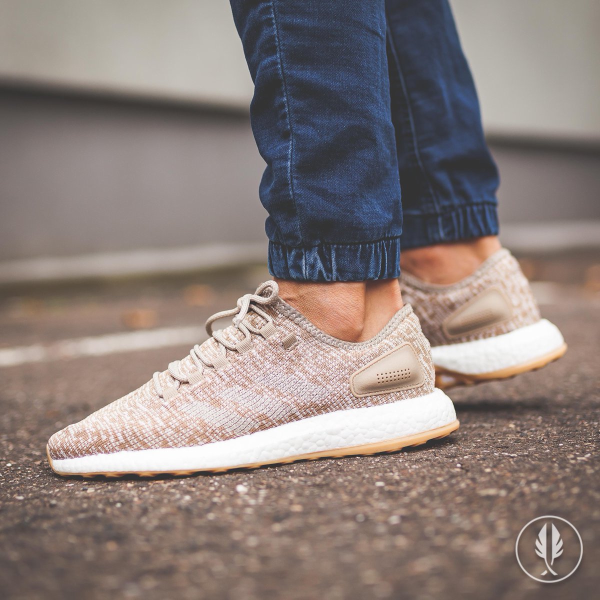 pure boost clear brown