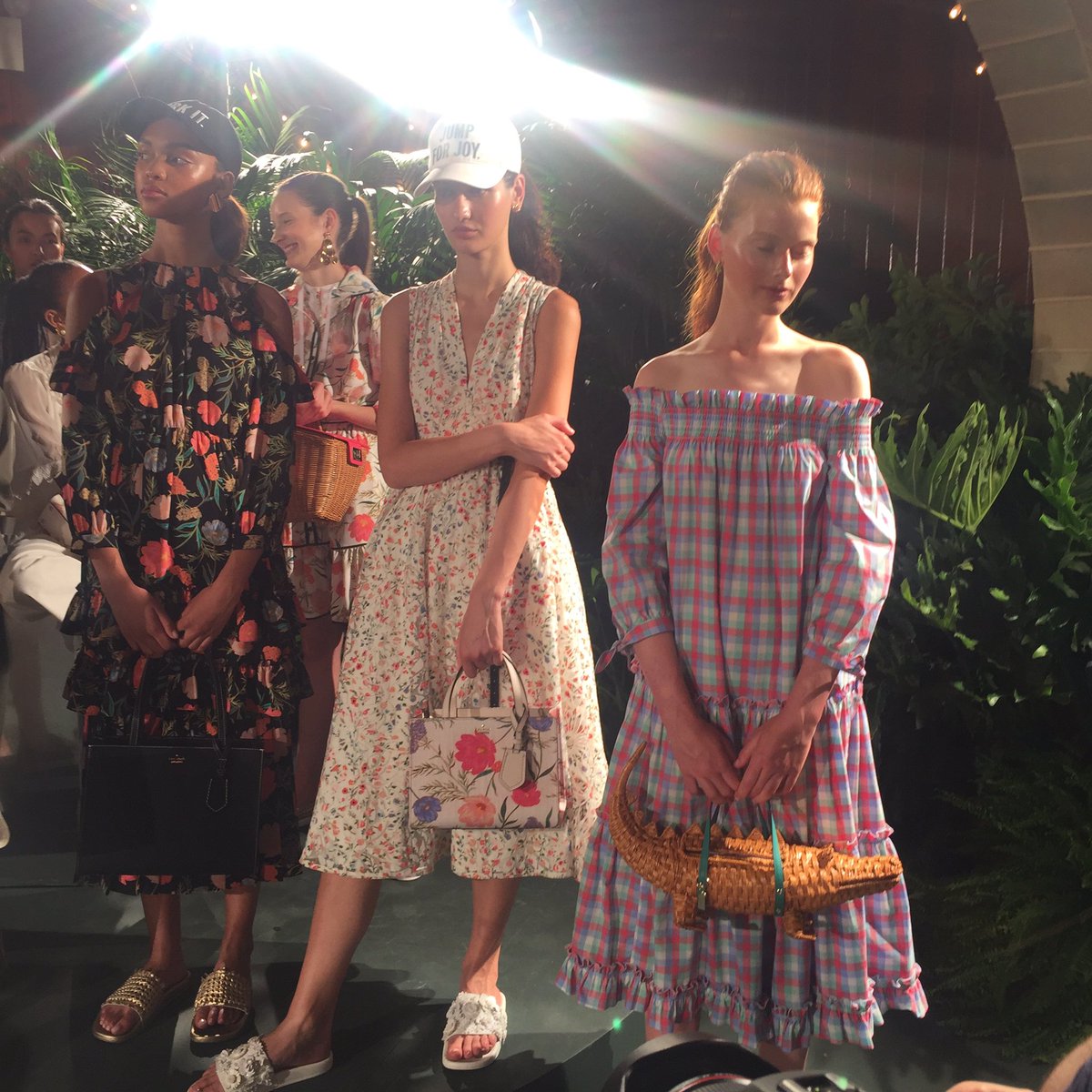 See you later Alligator 🐊 <a href="/katespadeny/">kate spade new york</a> #katespadeny #NYFW