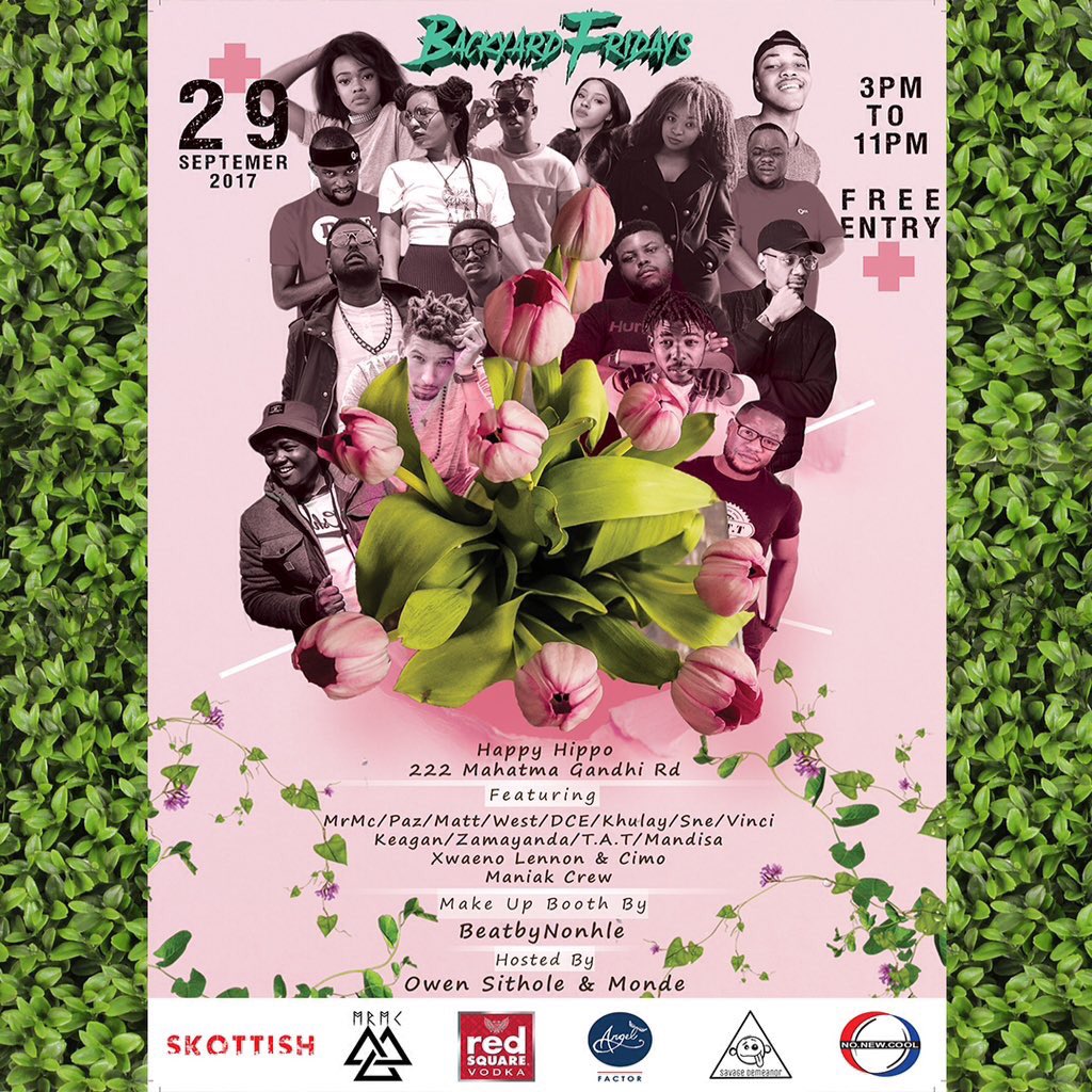 Thululela's tweet image. DBN! 29th of Sep let's meet up @HappyHippoAccom we hv a makeup booth,pop up stores and local artists @MrMcLuthuli