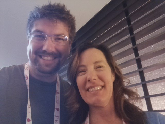 NervesBot's tweet photo. Justin making friends.   #ElixirFriends #ElixirConf2017 https://t.co/20a0lp41SM