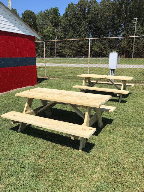 SouthernWayneHS's tweet photo. Thank you Mr. Gerken, Mr Coley, and our carpentry/masonry students for all of your hard work in making improvements to our football field. https://t.co/Y8LGclVwvn