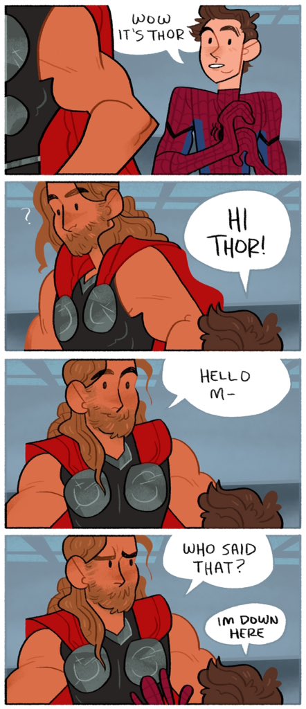 hello everyone long time no thor comic #SpiderManHomecoming 