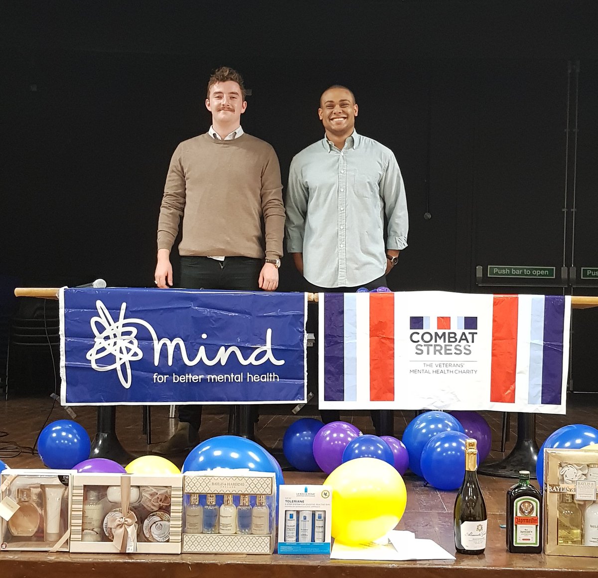 RochesterOne's tweet photo. @MindCharity @M_CombatStress @bluearrowgroup charity quiz #ampthill #parksidehall and then tough mudder for @MatthewFinn_ @jamesrochester https://t.co/PkQP03Laev