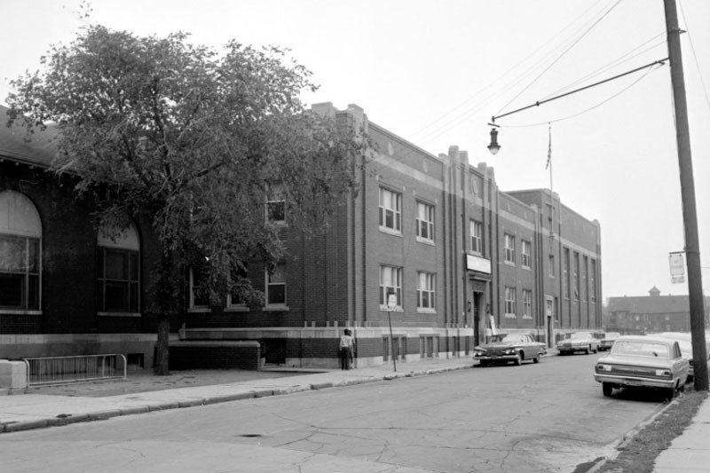 The Brewster-Wheeler Rec Center still stands in Black Bottom. It was named after Detroit's first black rec employee/manager Leon Wheeler.