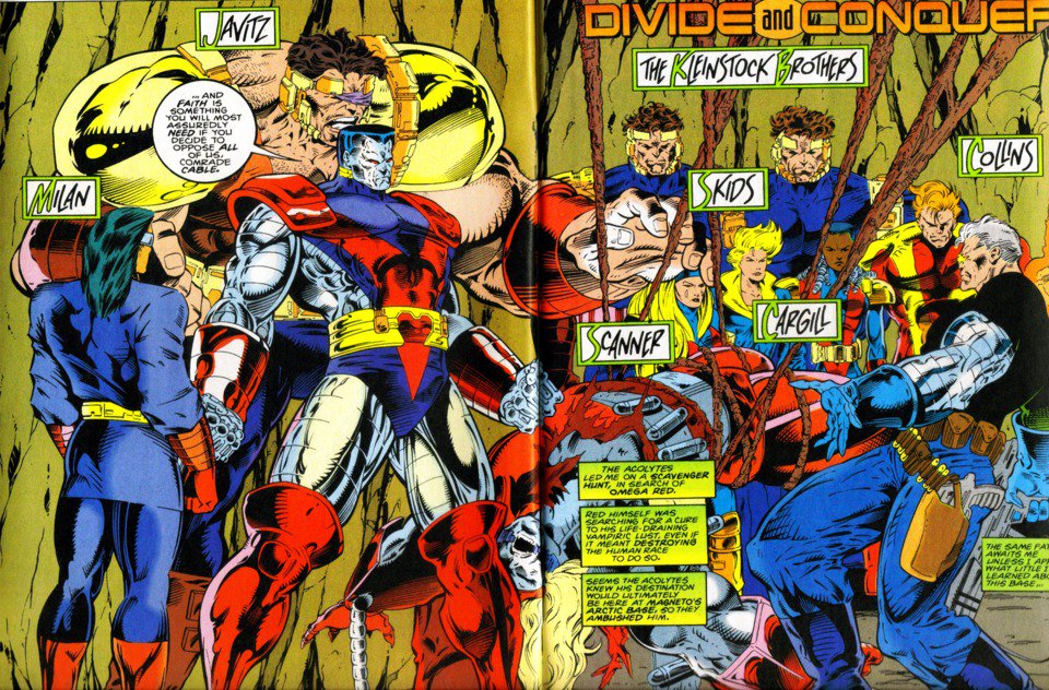 matias_gleza's tweet photo. @Marvel #XMenMutantFacts Justo tras la muerte de su hermana Illyana, Coloso decepcionado con el Sueño de Xavier se unió a los Acólitos de Magneto https://t.co/FIGpx1JjwQ