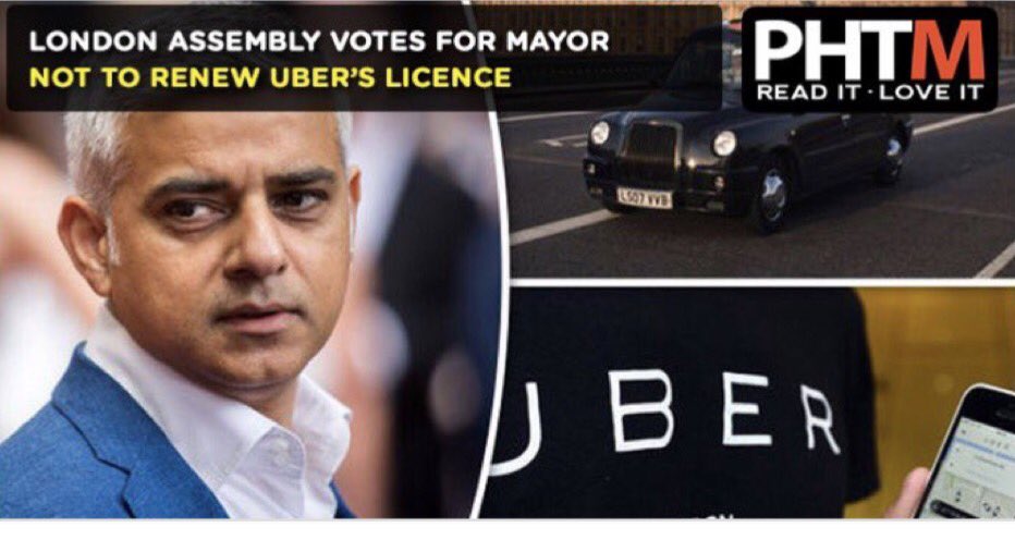 ProDriversGMB's tweet photo. Politicians now getting fed up of #UBER in London! #ItsTimeToRespectWorkers #TFL https://t.co/7ZJbGC4p6k