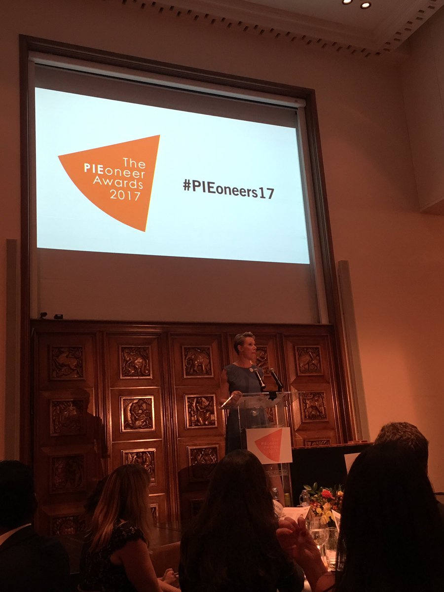 natalie__marsh's tweet photo. The PIEoneer Awards 2017 are underway! #PIEoneers17 https://t.co/nK4PpFUgc7