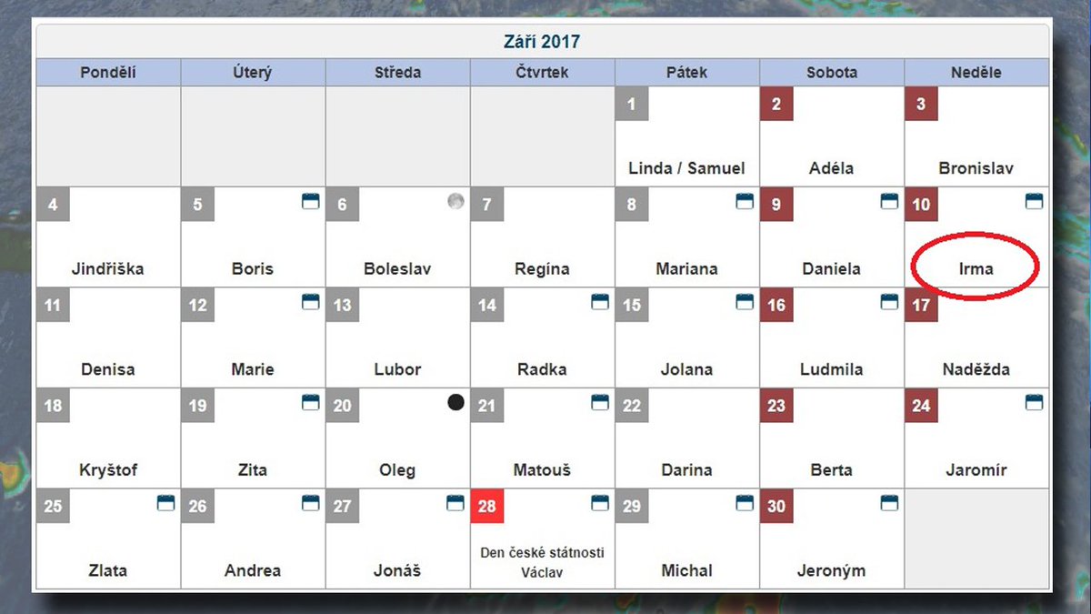Did this calendar predict the arrival of #Irma? bit.ly/2xjGpDY?utm_me… https://t.co/aj6sjgvcYW