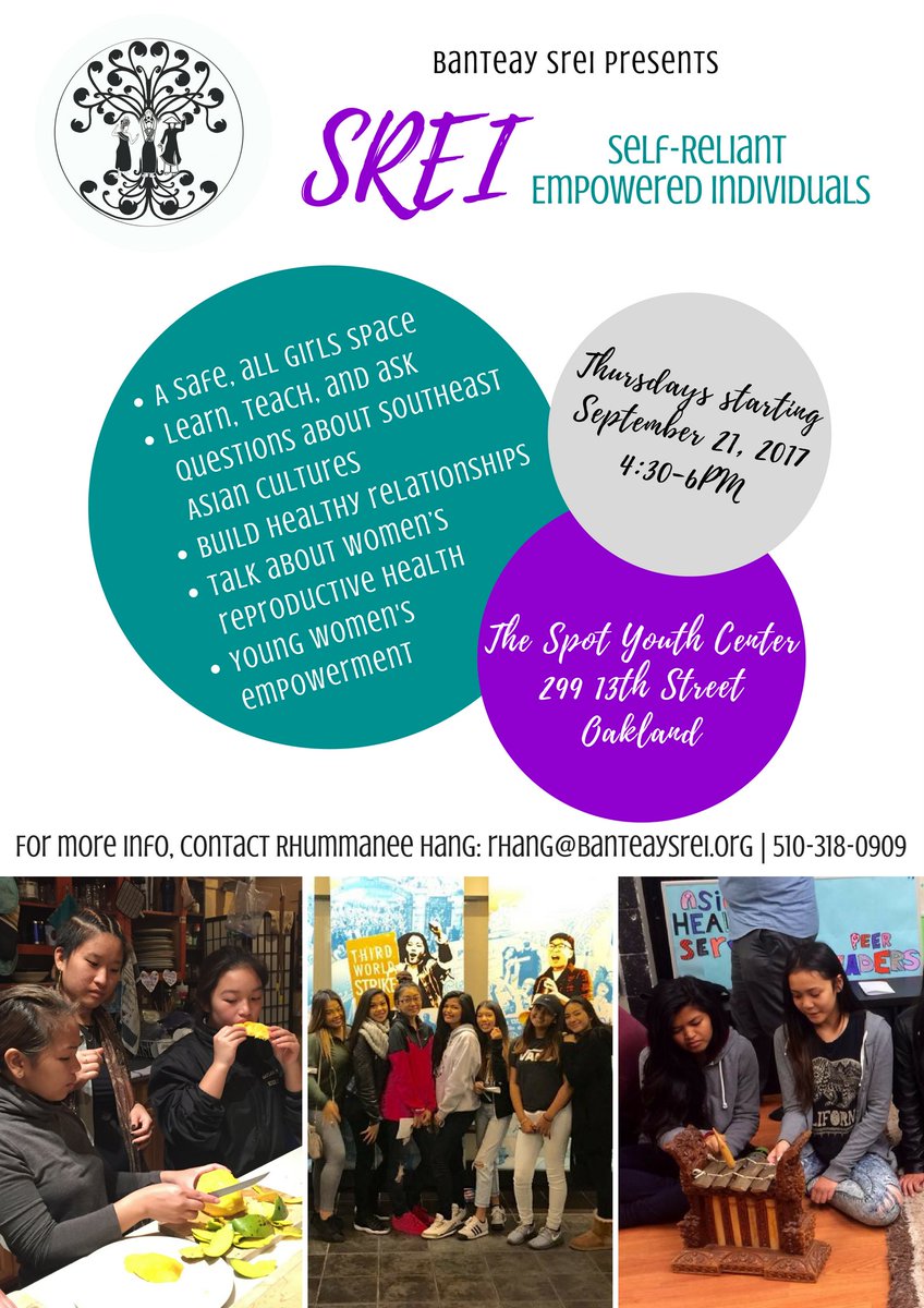 Southeast Asian young women: Programs start Sept. 21st!!