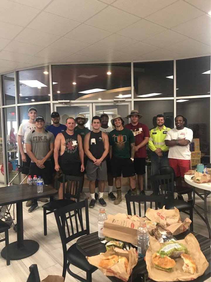 Many brothers from <a href="/LamarPikes/">Lamar Pikes</a> experienced devastation from Hurricane Harvey. In the midst of it, they haven't stopped helping others. φφκα