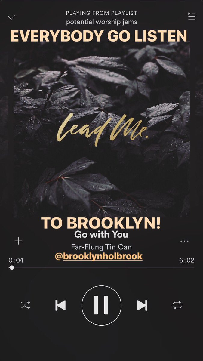 ColeTague's tweet photo. GUYS GO LISTEN TO BROOKLYN FROM FAR FLUNG BECAUSE WE'RE FRIENDS AND SHE'S AMAZING! https://t.co/9iJH4I1Thh