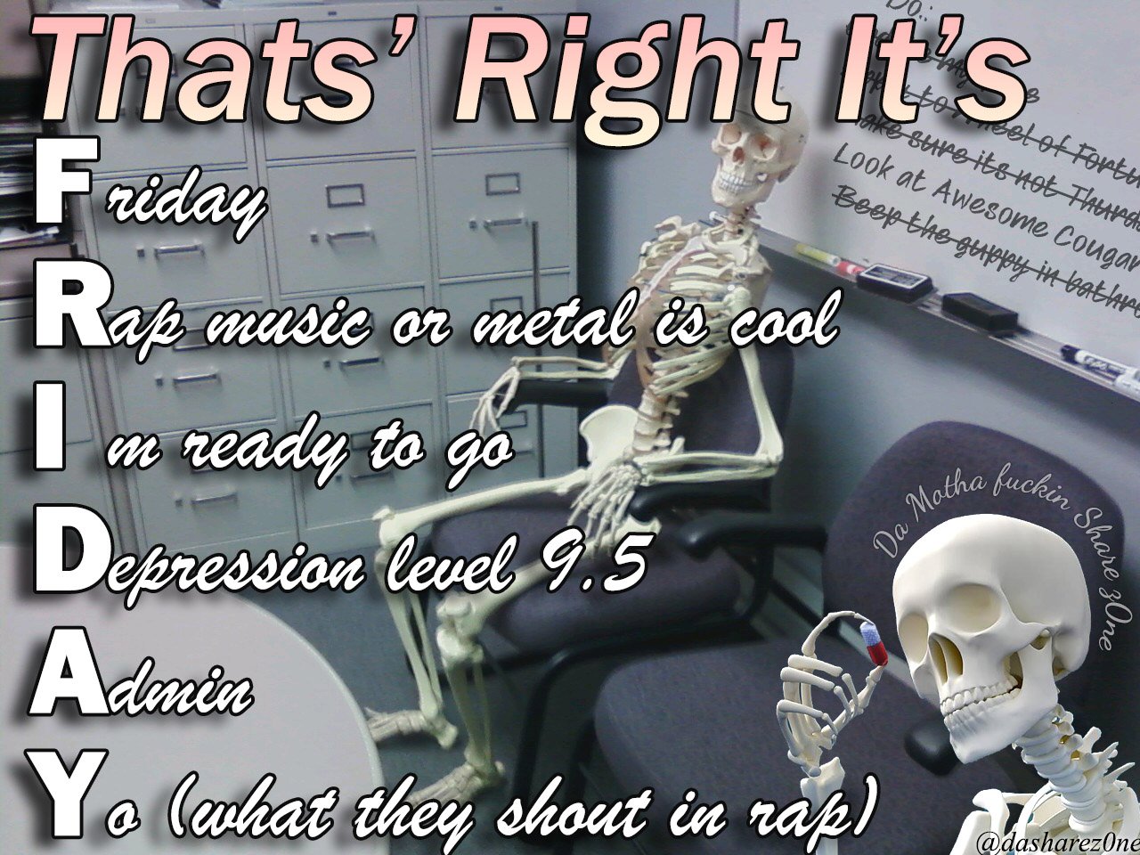 WHEN THE BOSS LEAVES YOU CAN LEAVE TO -ADMIN