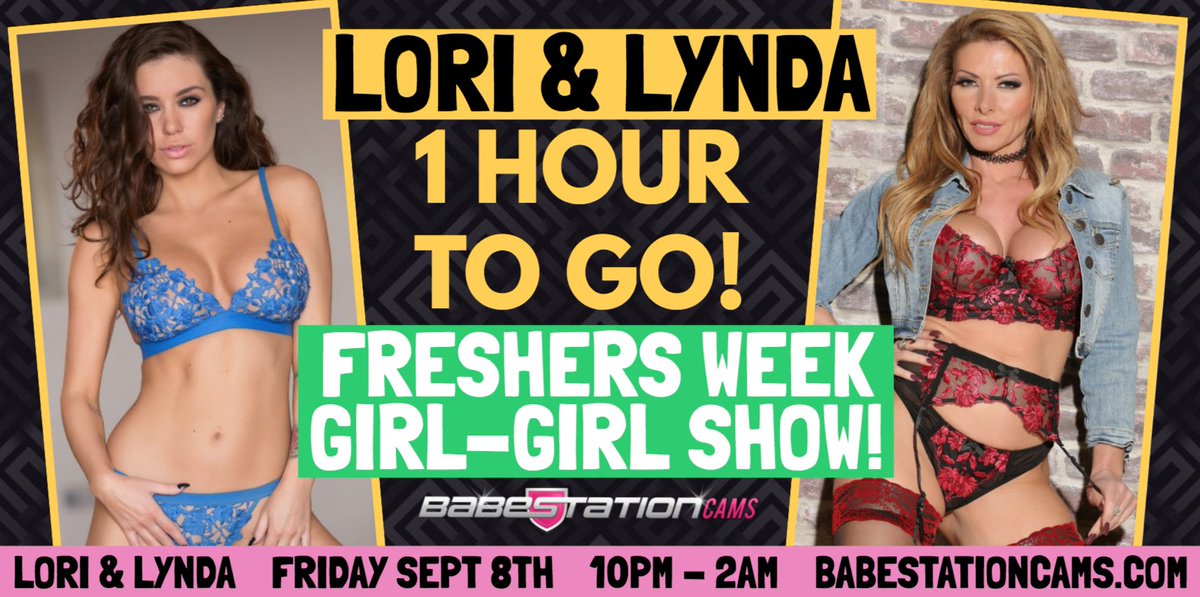 1 HOUR TO GO.⏰
Less than 60 minutes until @OnlyLittleLori &amp; @misslyndaleigh go LIVE on Cam!
Girl - Girl Special!
🖥️👇
https://t.co/QL3uLDpJ7A https://t.co/i9UhYmn1jH