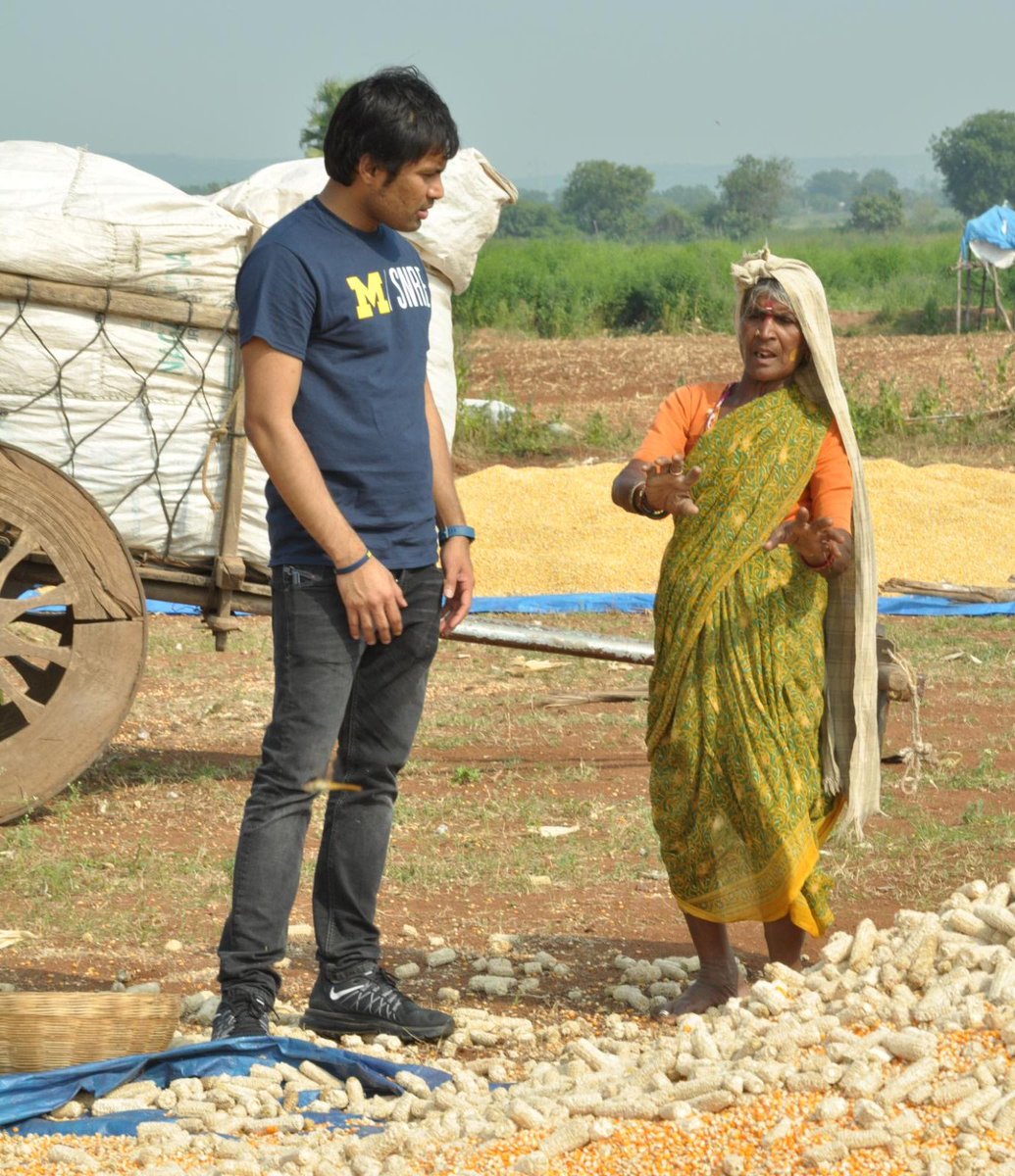 Wanna help farmers like Rajamma use info to increase crop yields? Vote for us at: myumi.ch/aAzlP

<a href="/padriaens/">Peter Adriaens</a> <a href="/DecisionLab/">Joe Árvai | Bluesky: @decisionlab.bsky.social</a> <a href="/UMSEAS/">U-M SEAS</a>