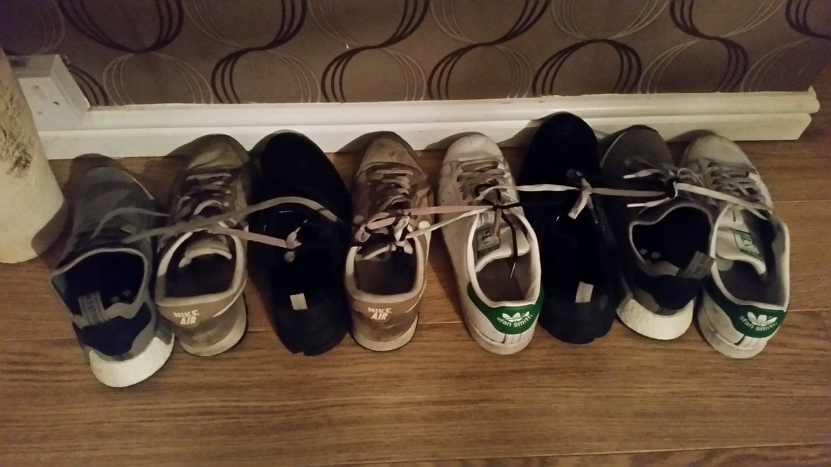 <a href="/CwmafanRfc/">Cwmafan rfc</a> fools boys from rugby leaving trainers out for game .. lol with us all <a href="/generation_golf/">GENERATION GOLF</a> <a href="/RichieR40067446/">Richie Rich</a> <a href="/Camalamalamalam/">Cameron Clayton</a> #Sweet