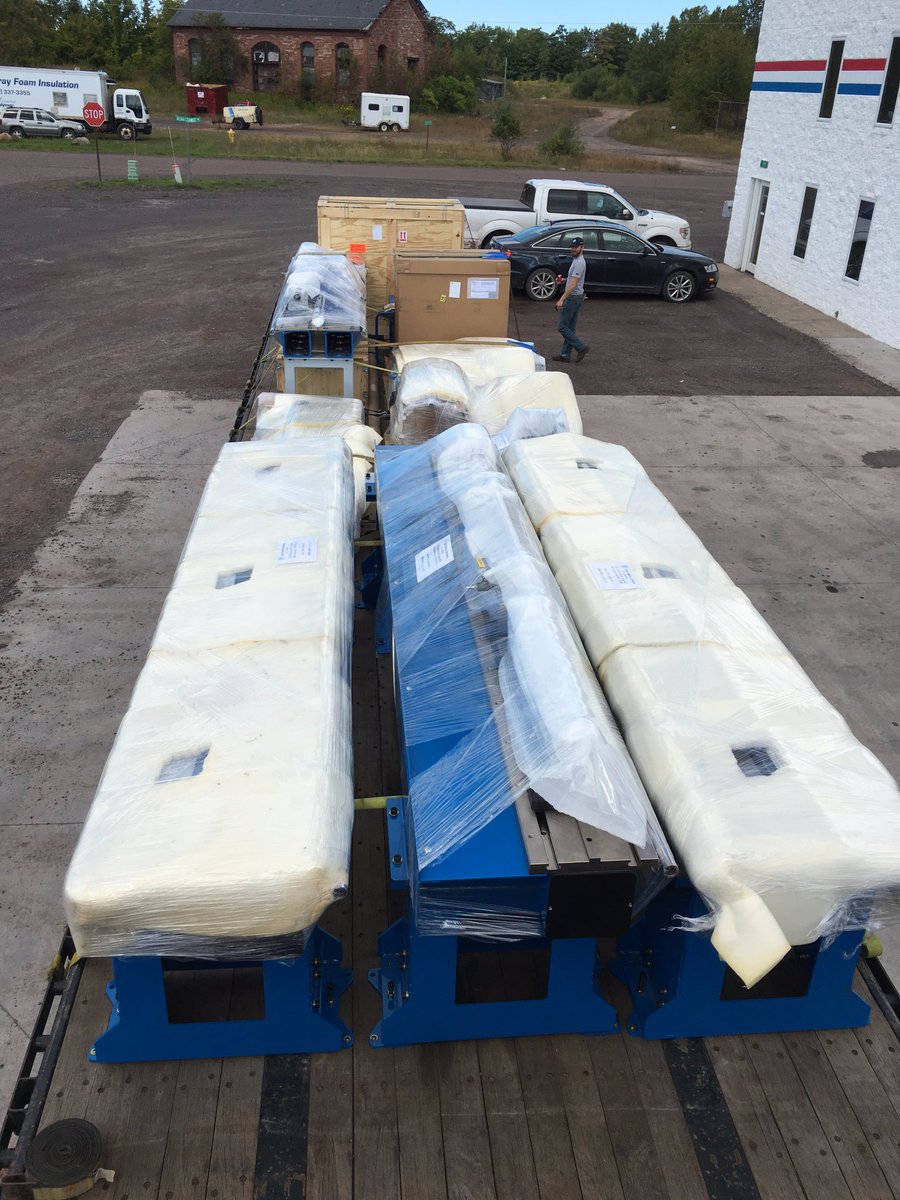 RELIncorporated's tweet photo. REL takes to the road to deliver 3 testing systems. #relinc #SURETestSytems #SHPB #splithopkinsonpressurebar #test #highstrainrate #dynamic https://t.co/5we9i7rDen