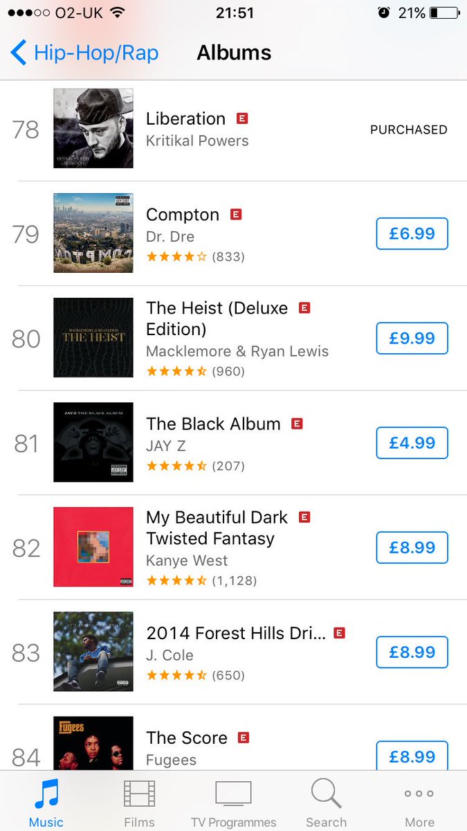 KOTB_UK's tweet image. 78!!!!!! #top100 @JerichoKeys @kellymattison7 @Kev_IY_Curran @HackneyChild @goldenfirs