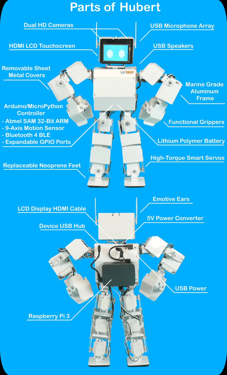 ArcBotics (@arcbotics) on Twitter photo Kickstarter approved! Unveiling the first sneak peek of Hubert the Humanoid, going live Tues 9/12 <a href="/11am/">11 am in morning</a> EDT/8am PDT! arcbotics.com/hubert Kickstarter approved! Unveiling the first sneak peek of Hubert the Humanoid, going live Tues 9/12 <a href="/11am/">11 am in morning</a> EDT/8am PDT! arcbotics.com/hubert