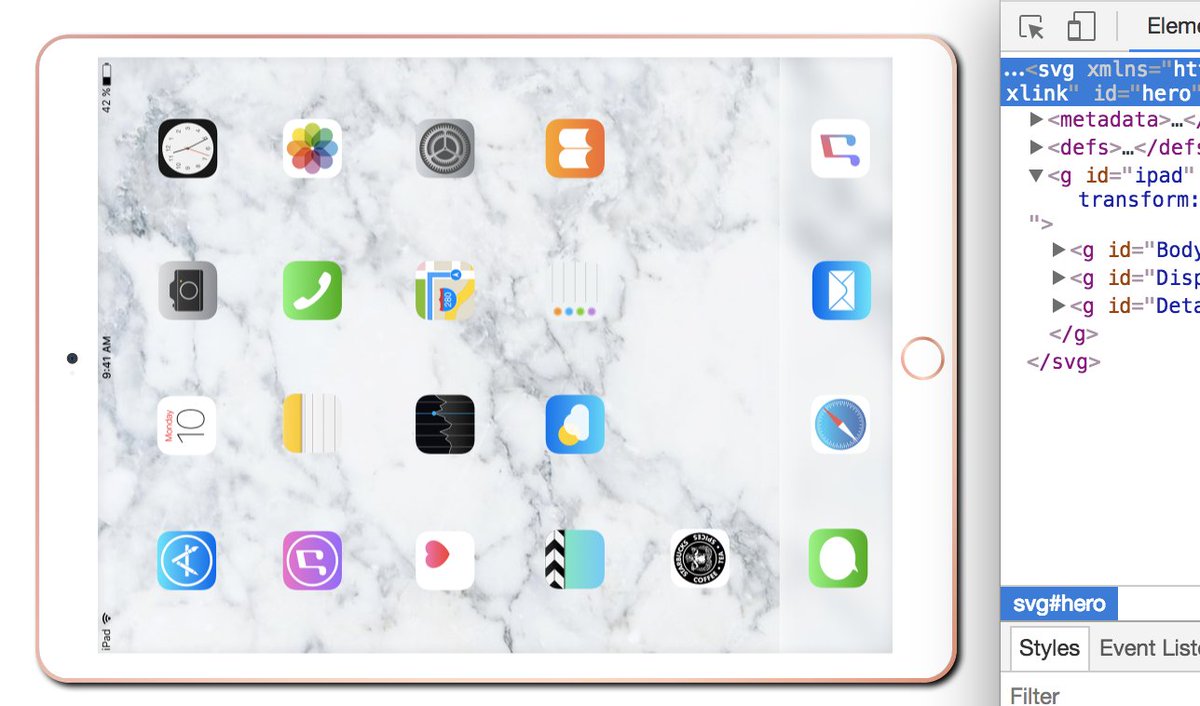 cherthedev's tweet image. I took my SVG up to level iPad.

#SneakPeak

#WeekendHacking

🤔🤔🤔🤔🤔🤔🤔🤔🤔🤔🤔